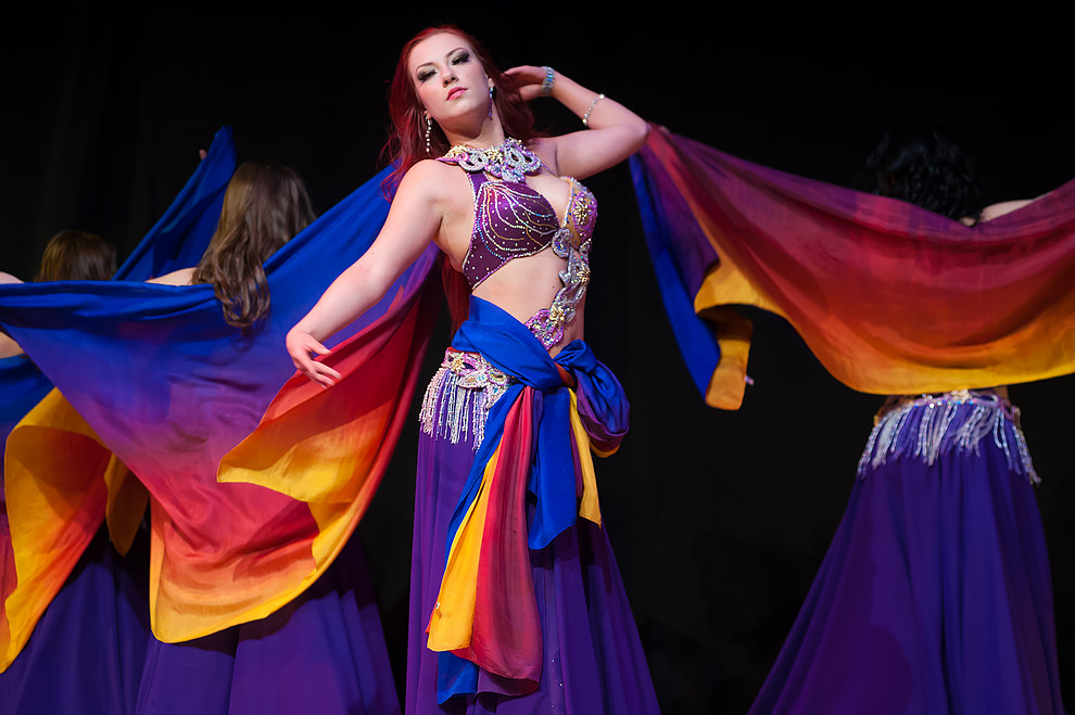 Flames of Belly Dance - taniec brzucha ("Teatr Tańca" Wielkiej Orkiesty Świątecznej Pomocy w ArtBemie)